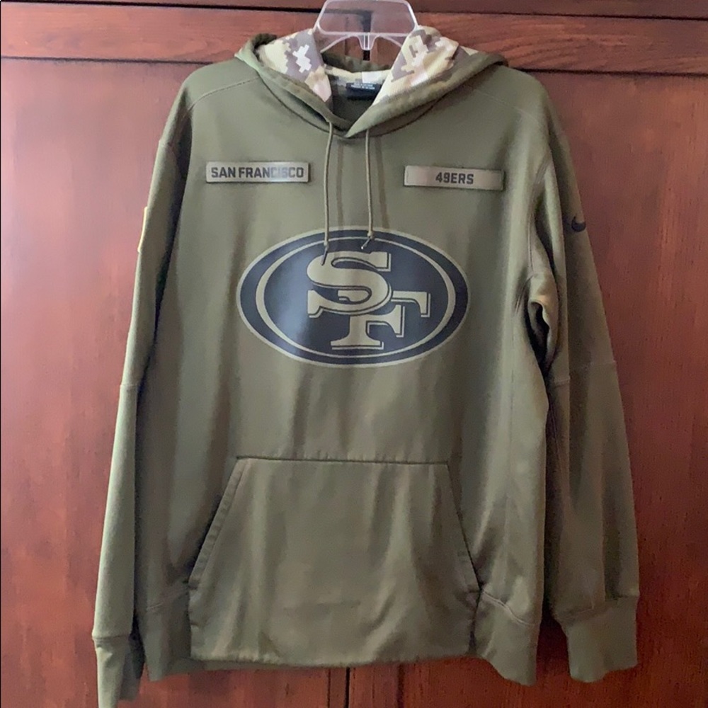 49ers Salute to Service Hooded Sweatshirt
